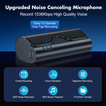 Load image into Gallery viewer, Magnetic Voice Activated Audio Recorder 128GB