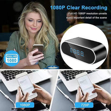 Load image into Gallery viewer, Wifi Hidden Clock Camera Wide Angle