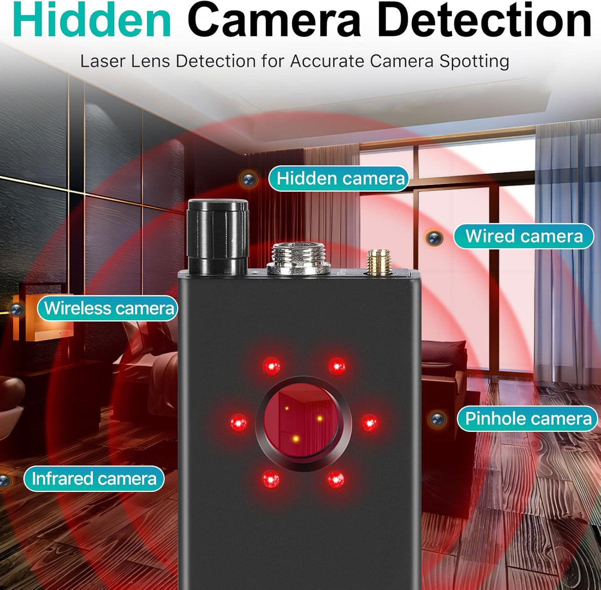 Spy RF detector K20 – Spy Geeks