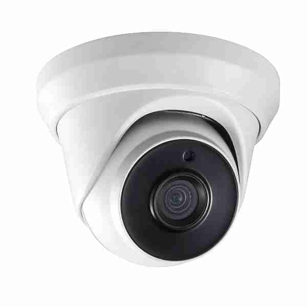 5MP HD TVI Professional STARLIGHT WDR EXIR Armored Dome Camera, White/Black Face