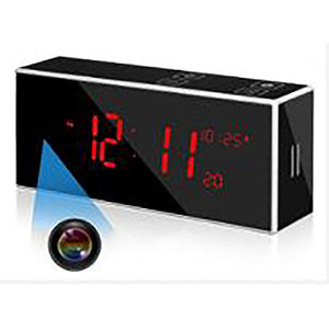 Alarm Clock Wifi Camera, 2.4G/5GHz Wifi, Dual band, records to Micro SD Card