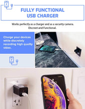 Load image into Gallery viewer, USB Charger Spy Cam